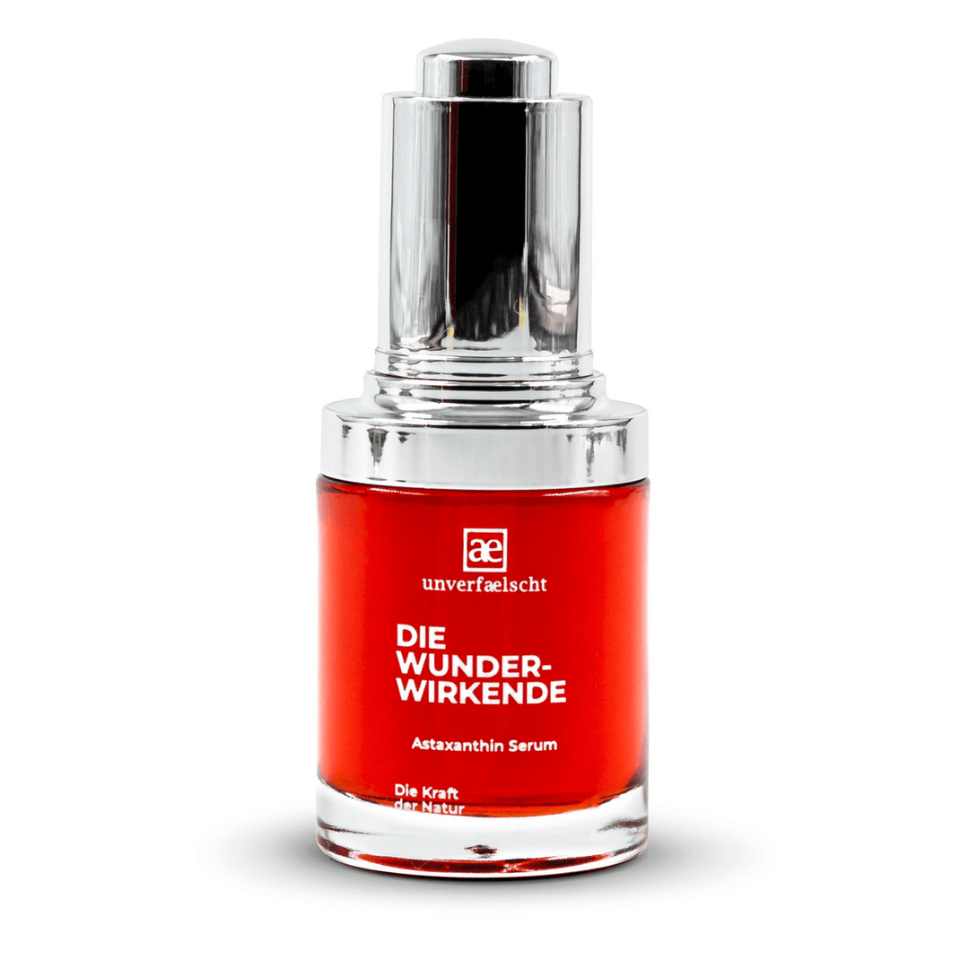 DIE WUNDERWIRKENDE Astaxanthin Serum Hochwirksames Anti-Aging und Sonnenschutz. 30ml 